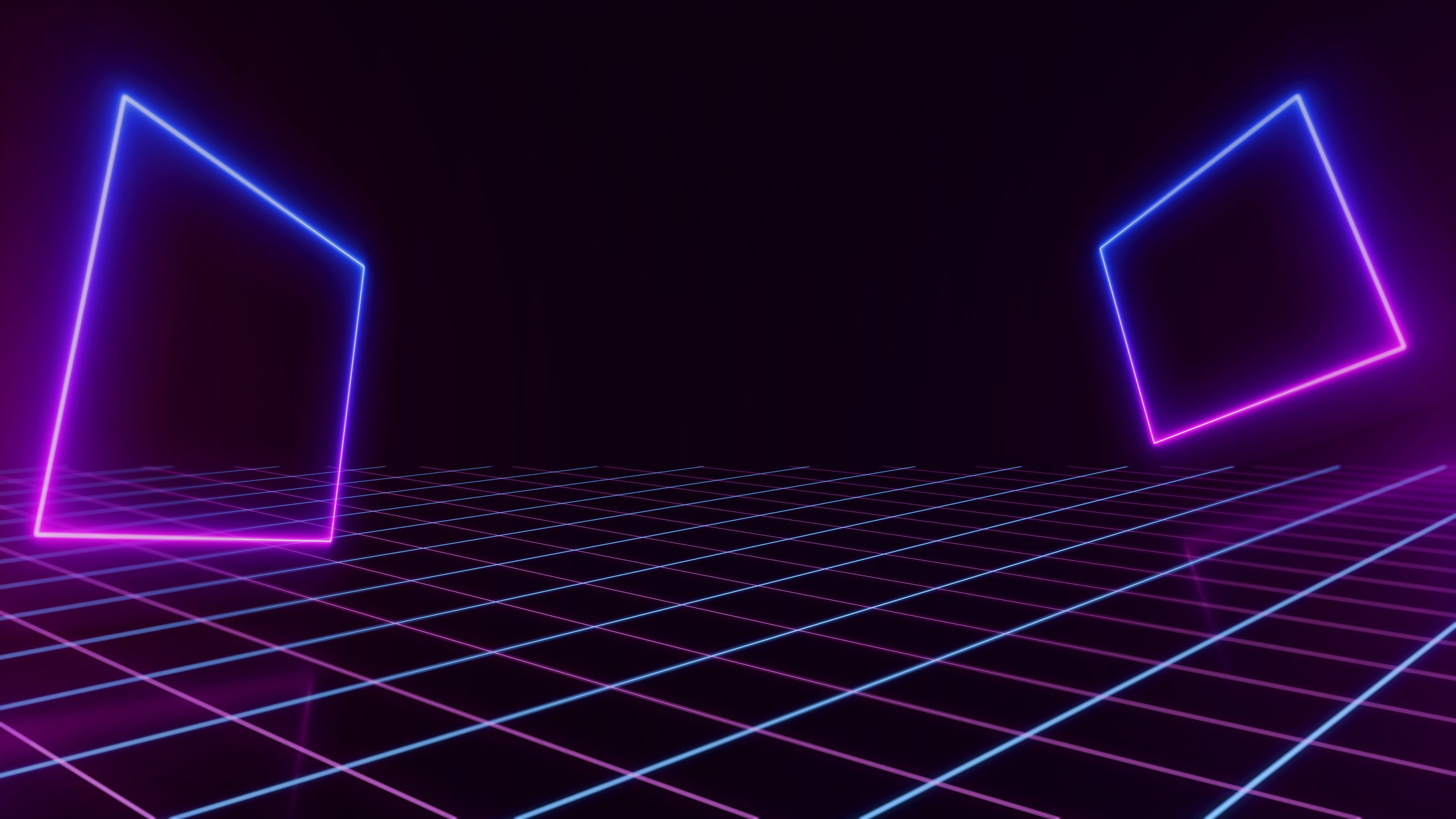 Retro style 80s video game background.